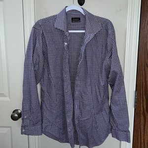 Esquire long sleeve button down men’s shirt